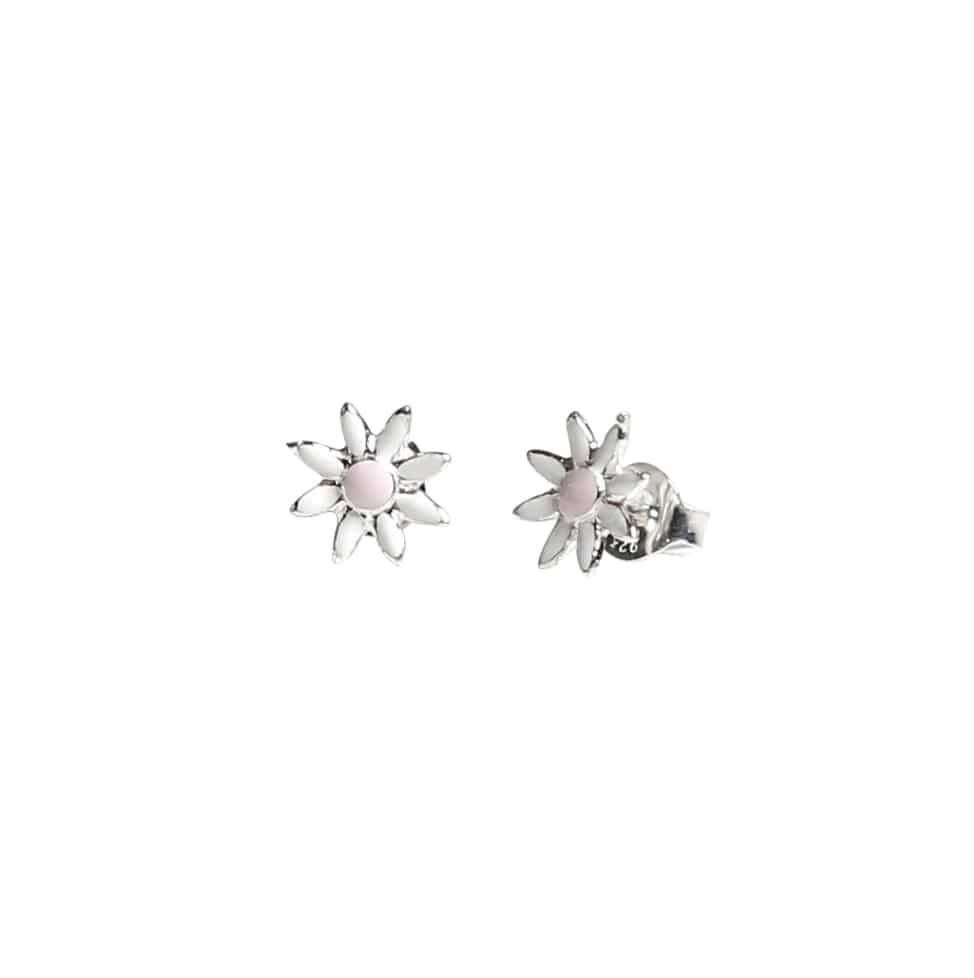 Kalas Smycken – Barnörhängen blomma, vit