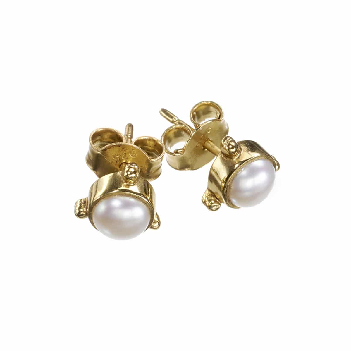 Kumkum – Darling Pearl örhängen, guld