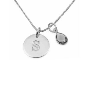 Syster P – Beloved Stone berlock, silver/rosenkvarts - Bild 2