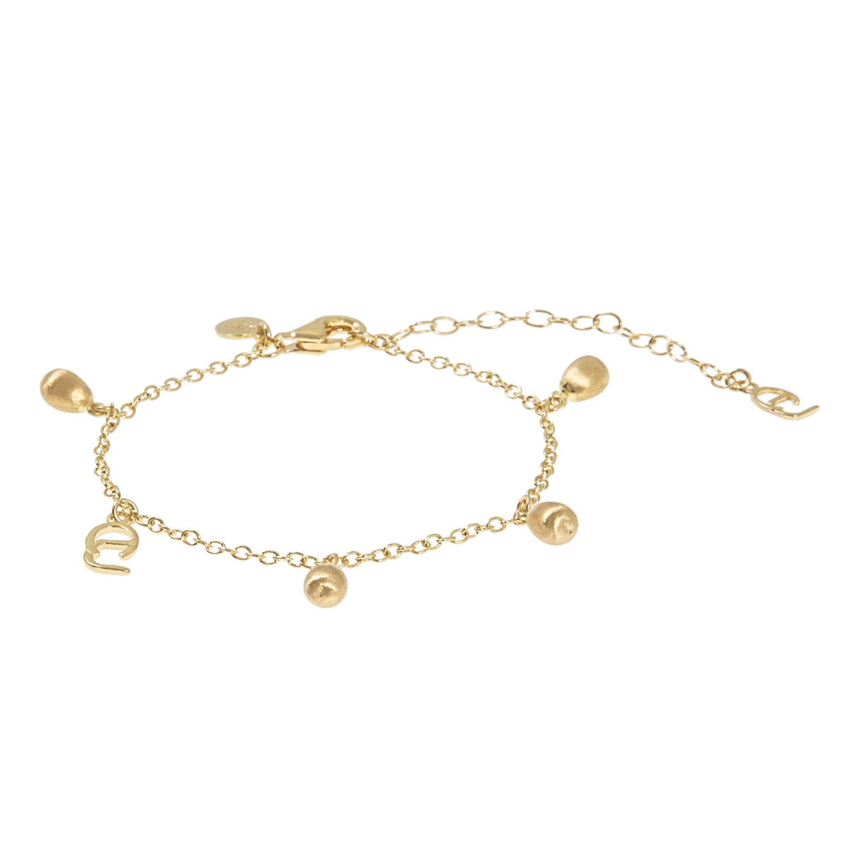 CU Jewellery – Drop Charm armband, guld