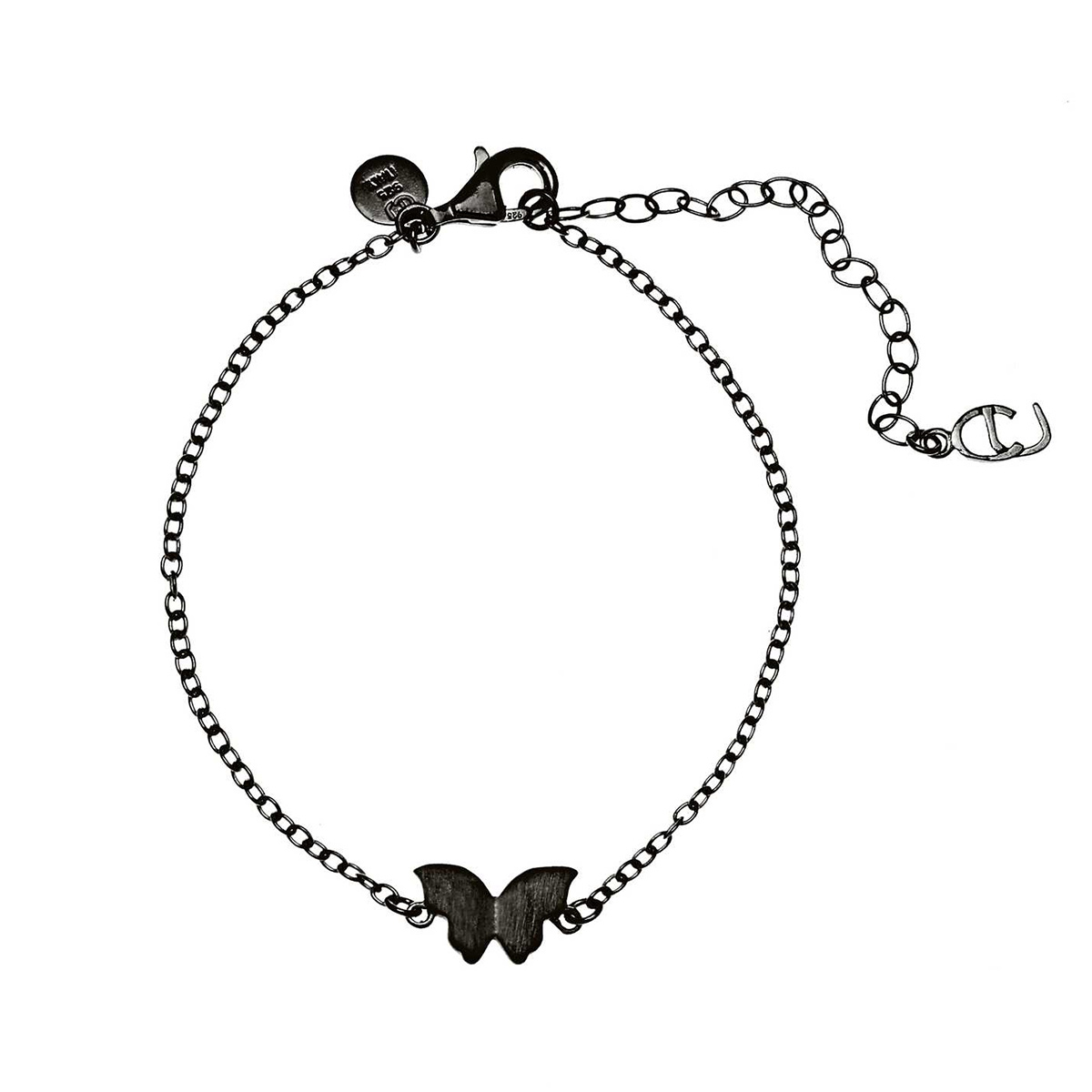 CU Jewellery – Butterfly armband, svart