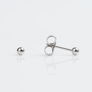 Studex - Tiny Tips Örhängen Boll 3 mm, Stål - Bild 3