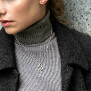Sif Jakobs - Cetara Piccolo Halsband, silver/kristall - Bild 2