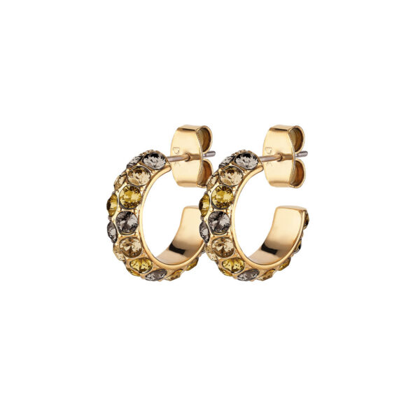 Dyrberg/Kern – HEIDI örhängen, gyllene/guld