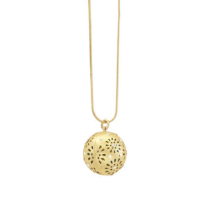 Dansk Copenhagen – Daisy Ball halsband, guld