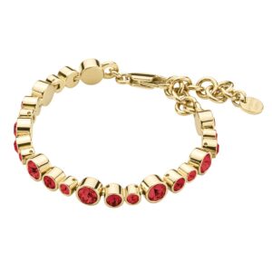 Teresia Sg Red Armband | Guld