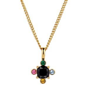 Rimini Sg Rainbow Halsband | Guld