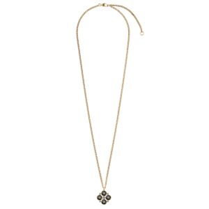 Maude Sg Black Halsband | Guld - Bild 3