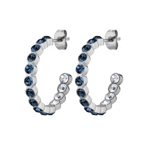 Holly Ss Blue Örhängen | Silver