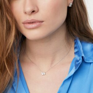 Ivrea Tre Halsband | Guld | Multifärgade Zirkoner - Bild 2