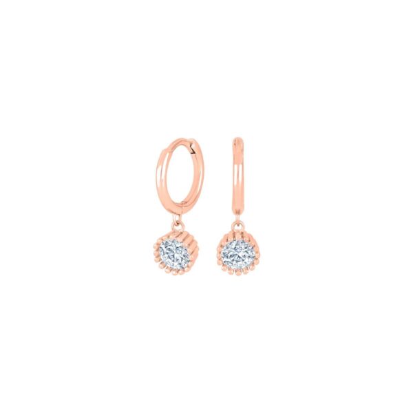 JojoNor Roséguldpl. Silver Hoops 30453367900