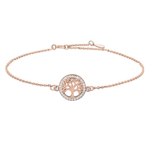 CaiaNor Roséguldpläterat Silverarmband 80450757900