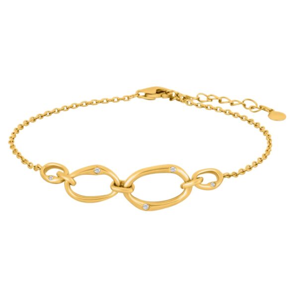 NytteNor Guldpläterat Silverarmband 80451295900