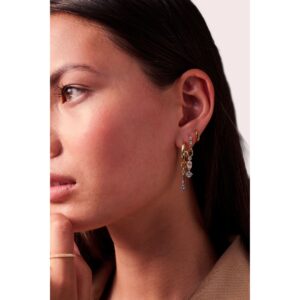 Circolo Lungo Charm | Guld | Multifärgade Zirkoner - Bild 2