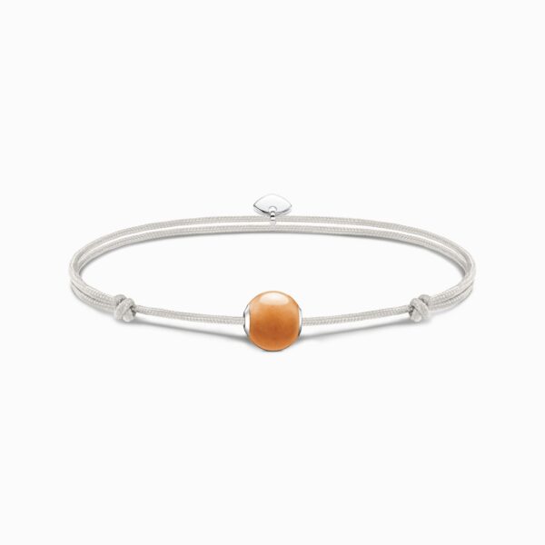 Armband Karma Secret med röd aventurin bead | Silver | 16-27 cm