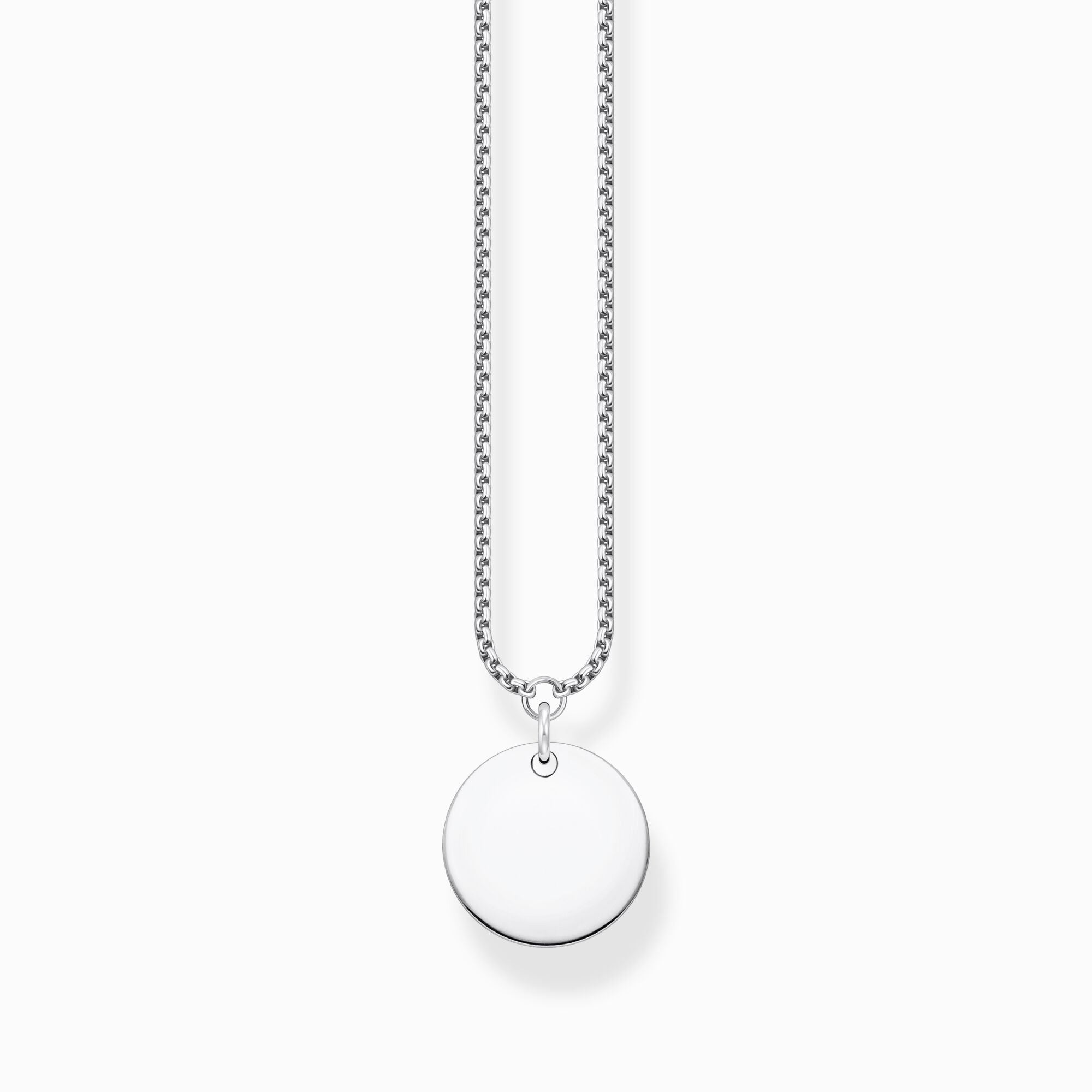 KE1958-001-21 Halsband med hängsmycke silver | Silver | 40-45 cm - Bild 1