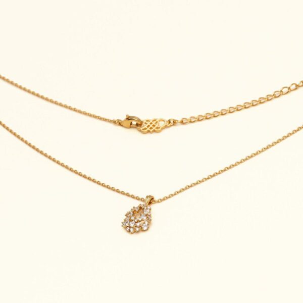 Petite Miss Alice Halsband | Crystal (Guld)