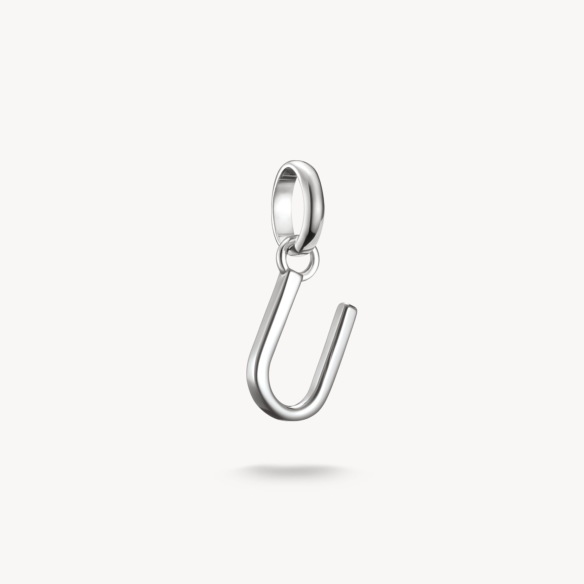 CC1227-001-21 Charm-hängsmycke bokstaven U Connect silver - Bild 1