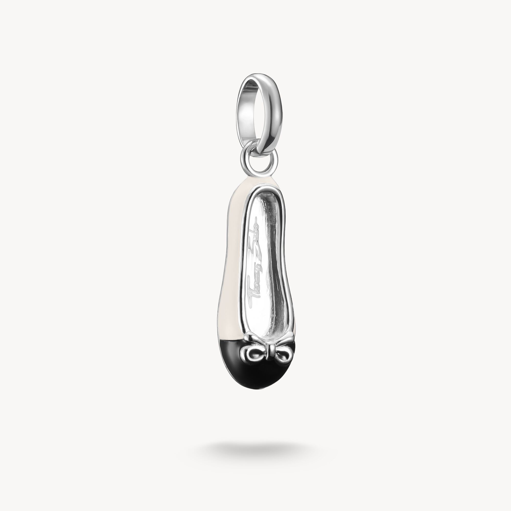 CC1245-007-14 Charm-hängsmycke Ballerina krämvit Connect silver - Bild 1