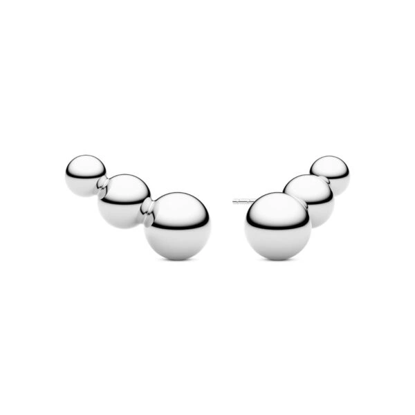 Bormio Grande Earrings | Silver |