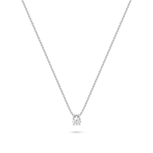 Ovale Necklace | Silver | Vita zirkoner