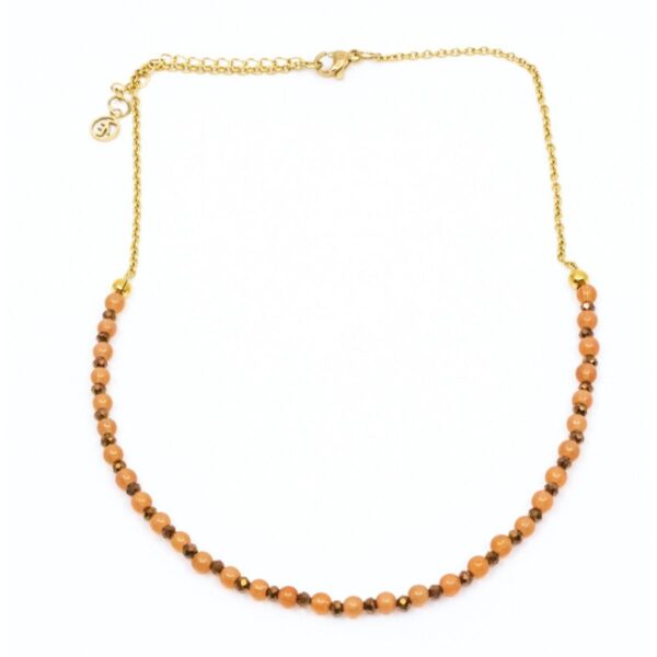 Beads Halsband Orange