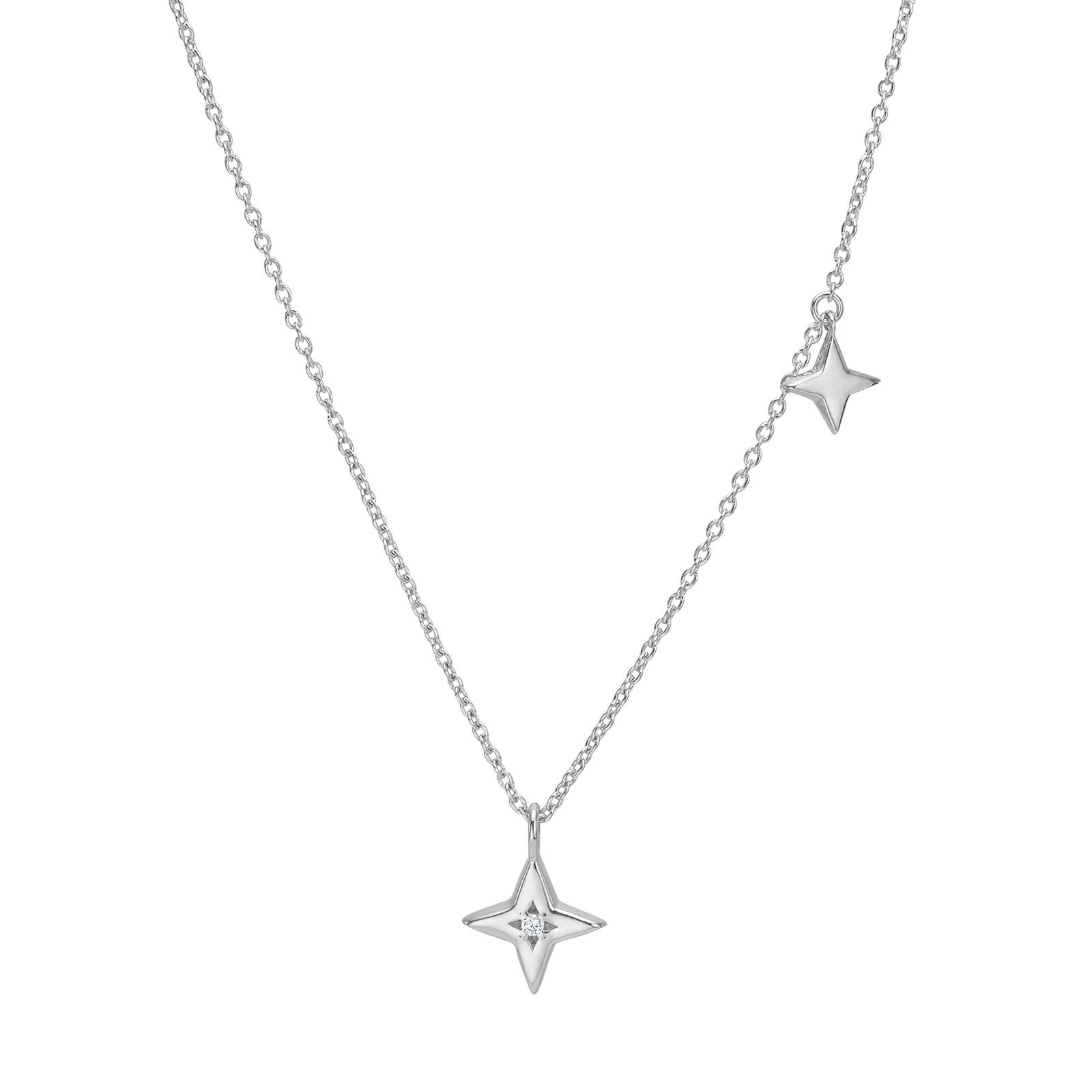 20260230900_10 Rhodierat silverhalsband STARA52 - Bild 1