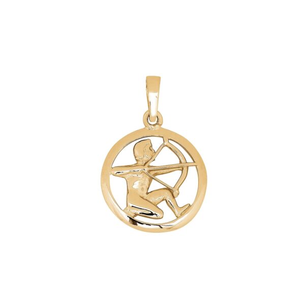 Siersbøl 14ct. pendant Sagittarius 12mm