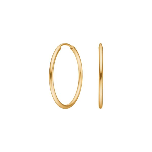 8k guldringar 23mm