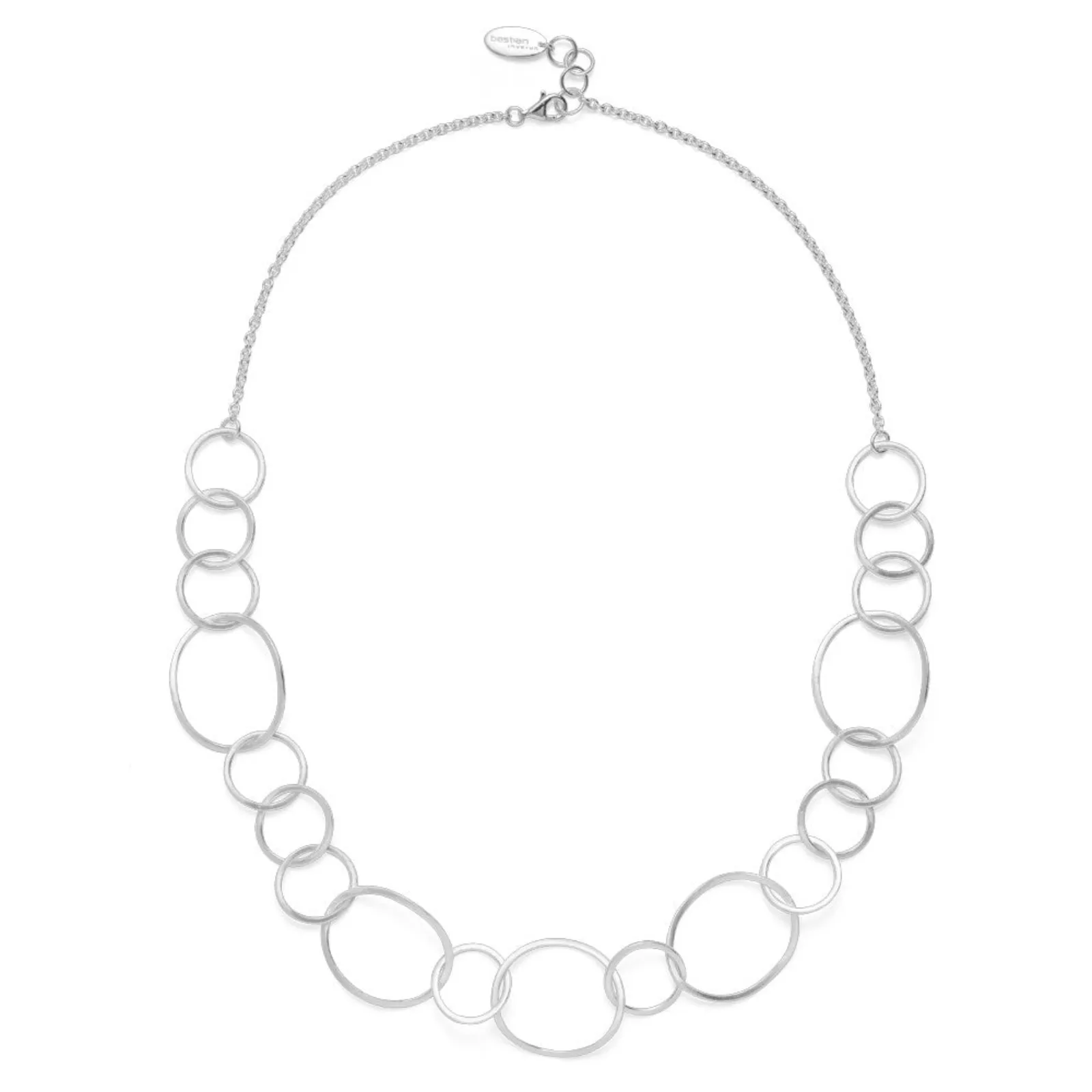 42910_10 925/- halsband matt/pol., ankarkedja - Bild 1
